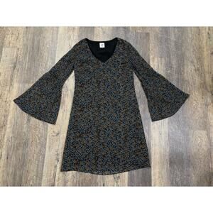 Cabi Floral Bell Sleeve Tunic/Dress Size XXS